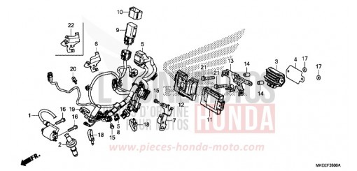 FAISCEAU DES FILS CRF450RL de 2020